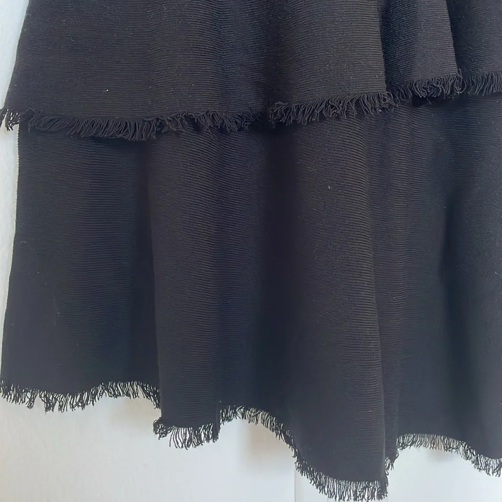 THEORY Women’s Knit Ruffle Maxi Dress Small size S - Picture 4 of 11